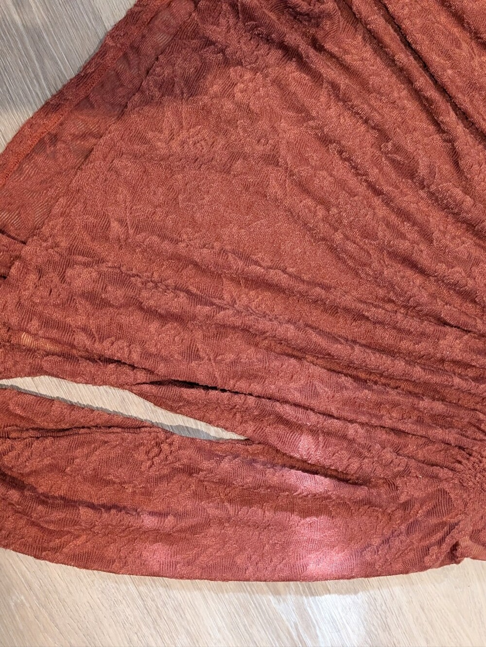 Anthropologie Deletta Brown Lace Top - Picture 5 of 8